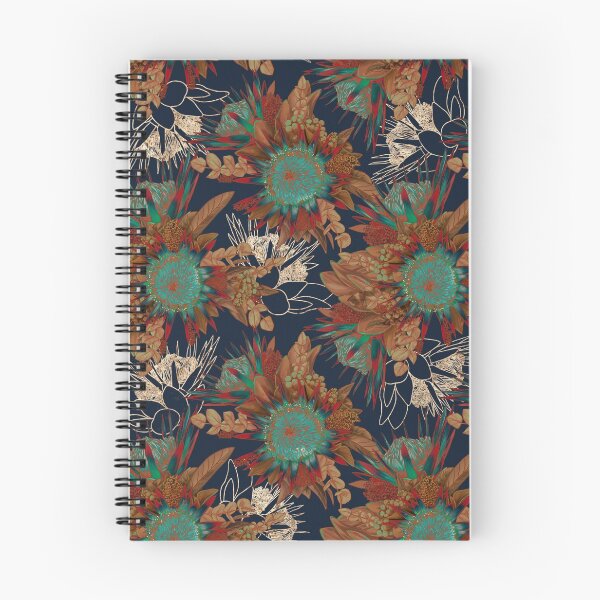 Item preview, King protea floral, estampado otoñal. designed and sold by Dobrix.