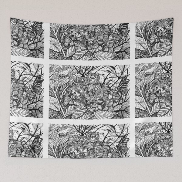 Item preview, HORTENSIA WILDERNESS designed and sold by Colette van der Wal.