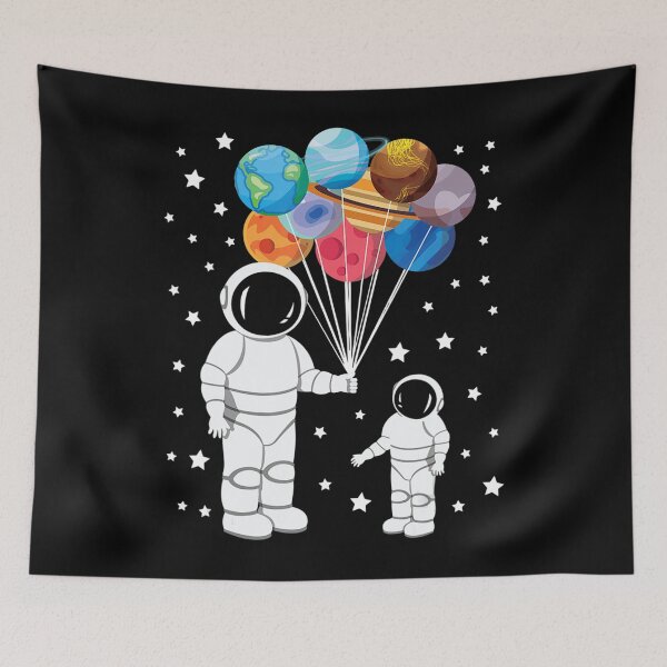 Item preview, Astronaut Spaceman Funny Space Dwarf Solar System Astronomy designed and sold by GesineMartin.
