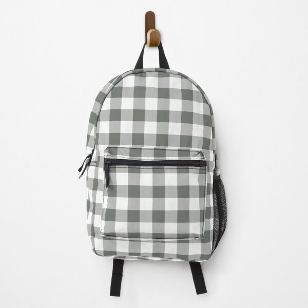 Item preview, White and Gray Buffalo Plaid Checkerboard Pattern Pairs HGTV 2022 Popular Color HGTV Retreat HGSW3283 - Colour Trends - Hues designed and sold by ColorOfTheYears.