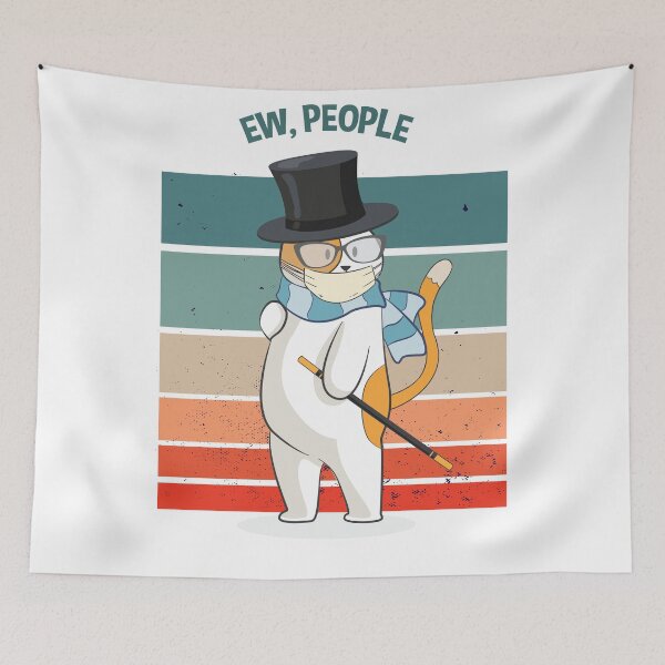 Item preview, Ew People - Funny Cat Lord von Kitten designed and sold by artado.