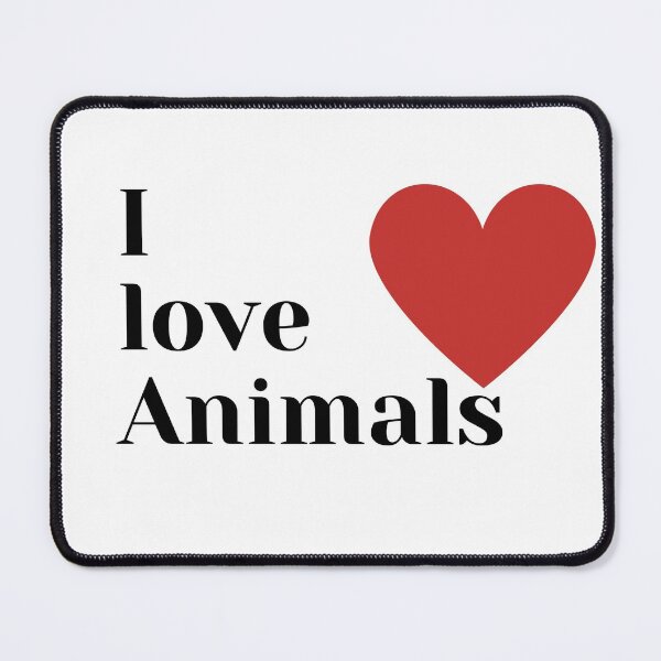 Item preview, I love animals designed and sold by salvage203.