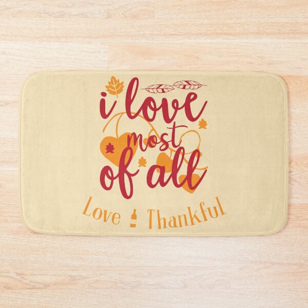 Item preview, LOVE AND THANKFUL | MINT MINZ designed and sold by Mintminz.
