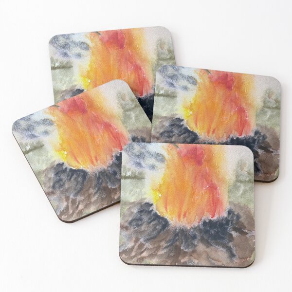Item preview, Campfire designed and sold by watercolorleah.