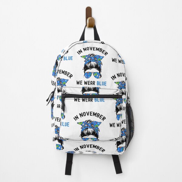 Item preview, In November We Wear Blue, World Diabetes Day designed and sold by SportyDogShop.