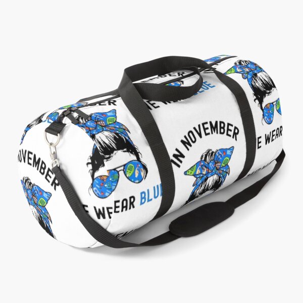 Item preview, In November We Wear Blue, World Diabetes Day designed and sold by SportyDogShop.