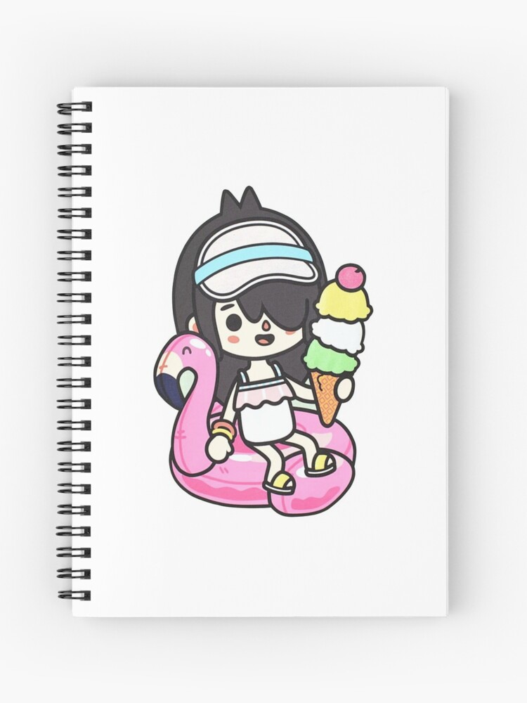 toca boca , toca life Spiral Notebook for Sale by ducany