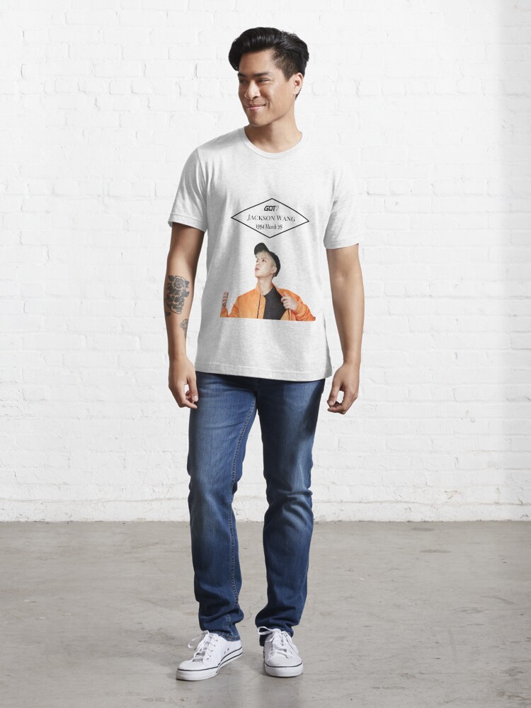 Kpop Jackson Wang T-shirt Magic Man World Tour Tshirt Cotton Tee White