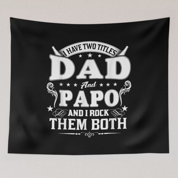 Item preview,  Family 365 Have Two Titles Dad Papo Grandpa Gift designed and sold by idabry.