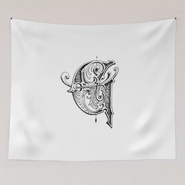 Item preview, Ornamental letter G designed and sold by Cretalyst.