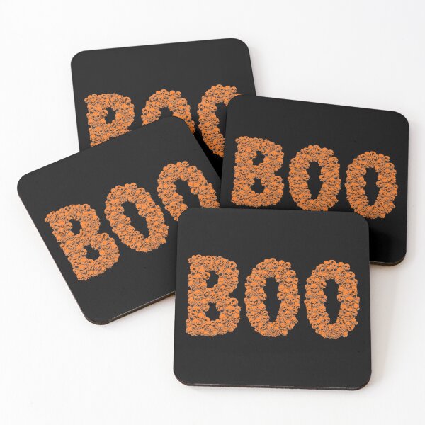 Item preview, Skulls - Boo - Halloween designed and sold by DesignByLeo.