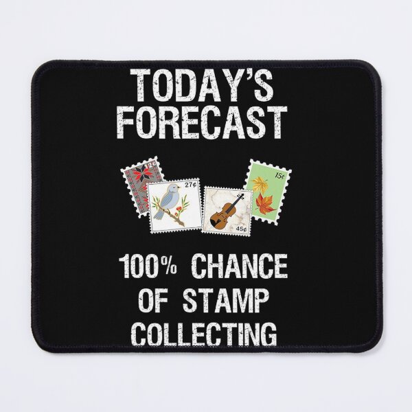 Item preview, Stamp Collecting for Collectors Funny Todays Forecast designed and sold by HeribertHansen.