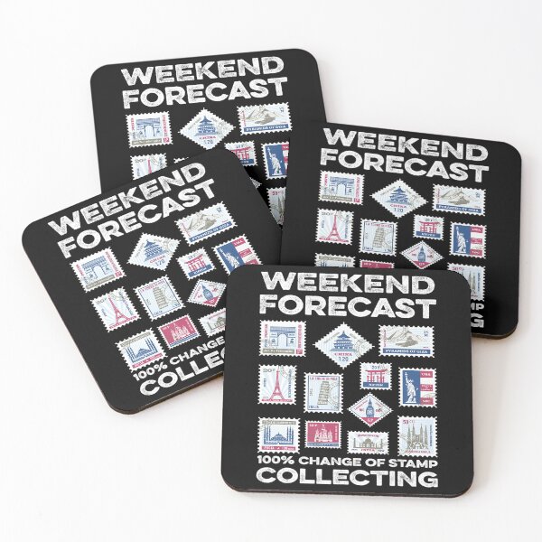 Item preview, Stamp Collecting for Collectors Funny Weekend Forecast designed and sold by HeribertHansen.