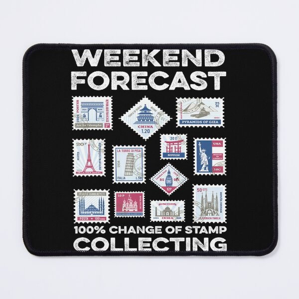 Item preview, Stamp Collecting for Collectors Funny Weekend Forecast designed and sold by HeribertHansen.