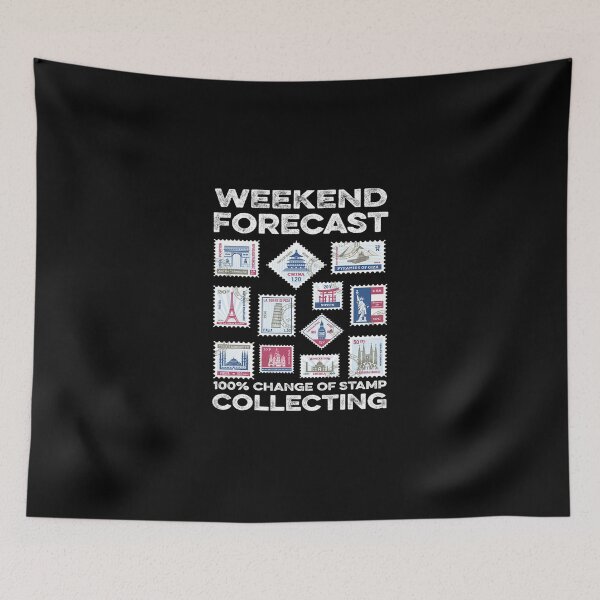 Item preview, Stamp Collecting for Collectors Funny Weekend Forecast designed and sold by HeribertHansen.