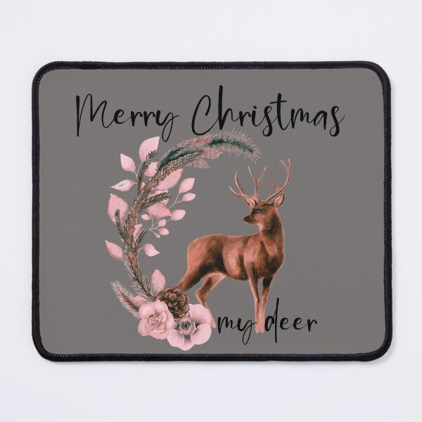Item preview, Merry Christmas my deer illustration designed and sold by FayNdesigns.