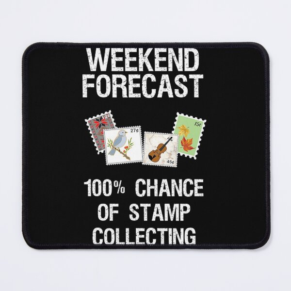 Item preview, Stamp Collecting for Collectors Funny Weekend Forecast designed and sold by HeribertHansen.