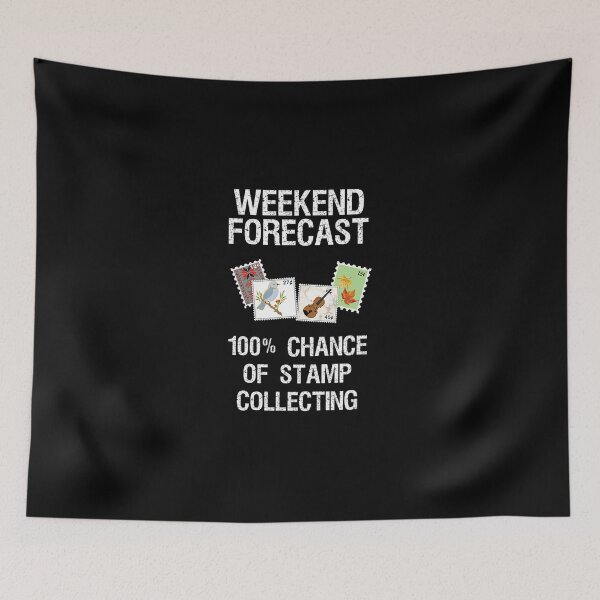 Item preview, Stamp Collecting for Collectors Funny Weekend Forecast designed and sold by HeribertHansen.