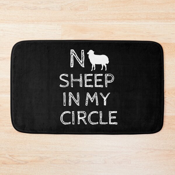 Item preview, No Sheep in My Circle Design designed and sold by Pun Intended.
