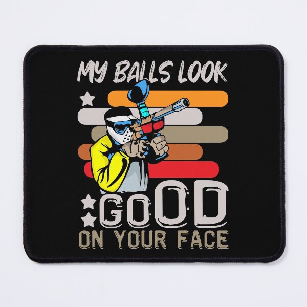 Item preview, Paintball shooting sport marking paintballer splashes of color saying design designed and sold by brunsch-print.