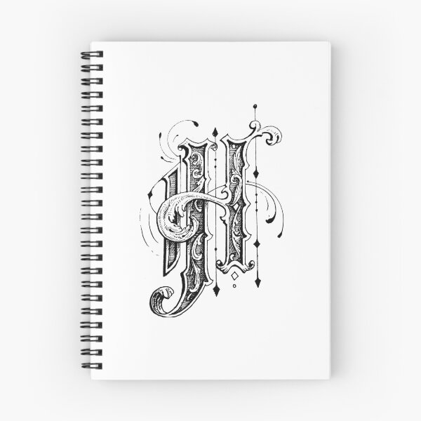 Item preview, Letra ornamental H designed and sold by Cretalyst.