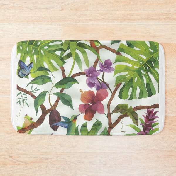 Tropical Bath Mat