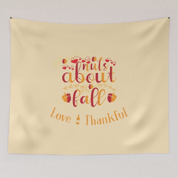 Item preview, Fall | Love and Thankful | MINT MINZ designed and sold by Mintminz.