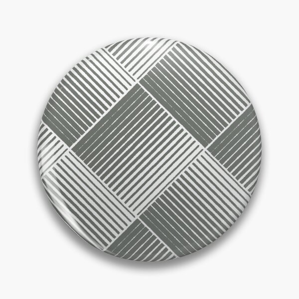 Item preview, White and Gray Square Mosaic Stripe Pattern Pairs HGTV 2022 Popular Color HGTV Retreat HGSW3283 - Colour Trends - Hues designed and sold by ColorOfTheYears.