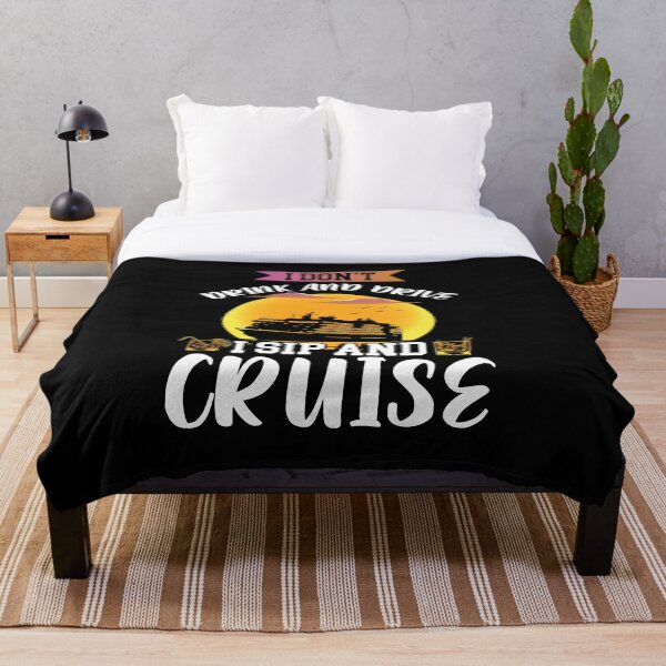 Aperçu de l'œuvre Bateau de croisière ne buvez pas et conduisez je sirote et bateau de croisière créée et vendue par Arneeeeee.