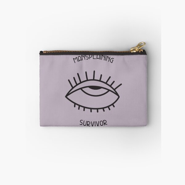 Item preview, Mansplaining Survivor - Feminism designed and sold by NoBra-Store.