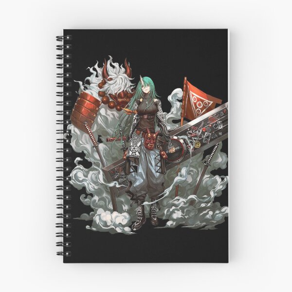 Item preview, Patrolling Ronin Hoshiguma Skin - Arknights stickers designed and sold by MagicalFish.