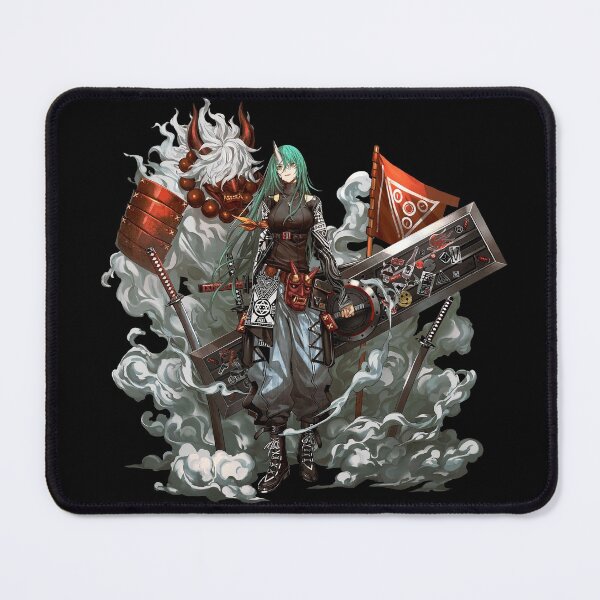 Item preview, Patrolling Ronin Hoshiguma Skin - Arknights stickers designed and sold by MagicalFish.