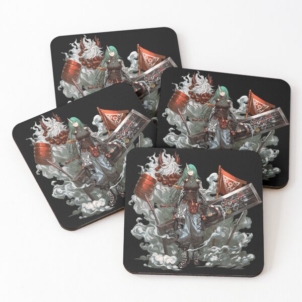 Item preview, Patrolling Ronin Hoshiguma Skin - Arknights stickers designed and sold by MagicalFish.