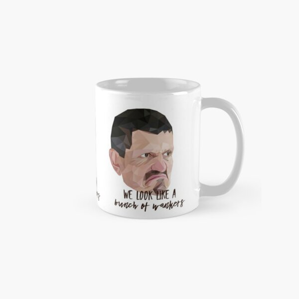 Guenther Steiner low poly art Classic Mug