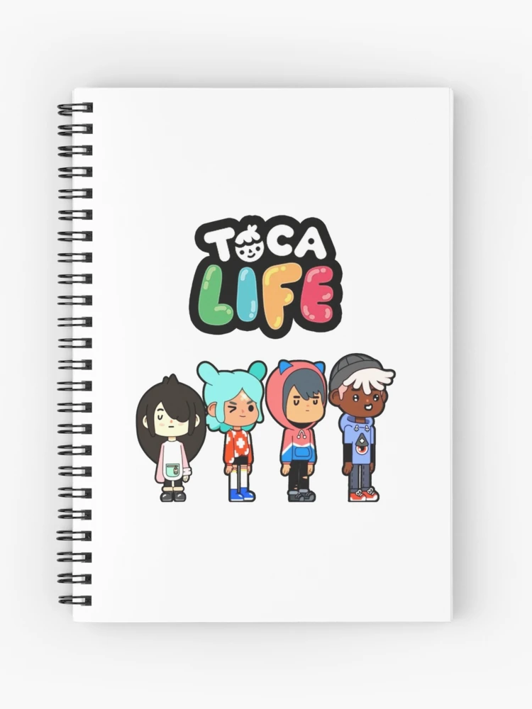 Notebook Toca Boca  Current Boca Characters Games - Notebook - AliExpress