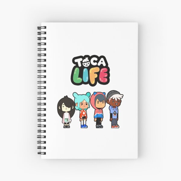 toca boca , toca life Spiral Notebook for Sale by ducany