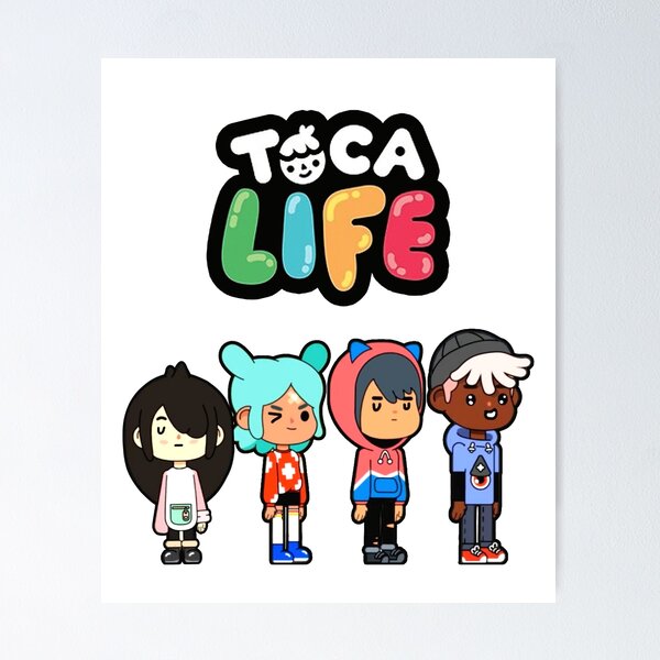 Toca boca anime Poster for Sale by JaidaGlover