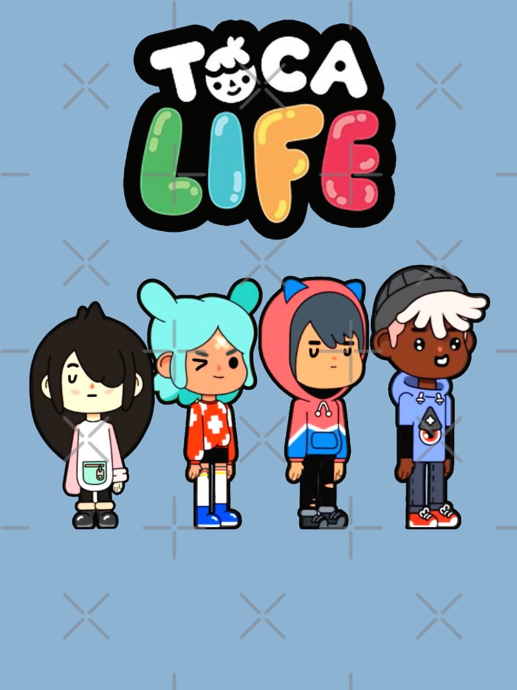 Toca life World characters in Gacha Life 