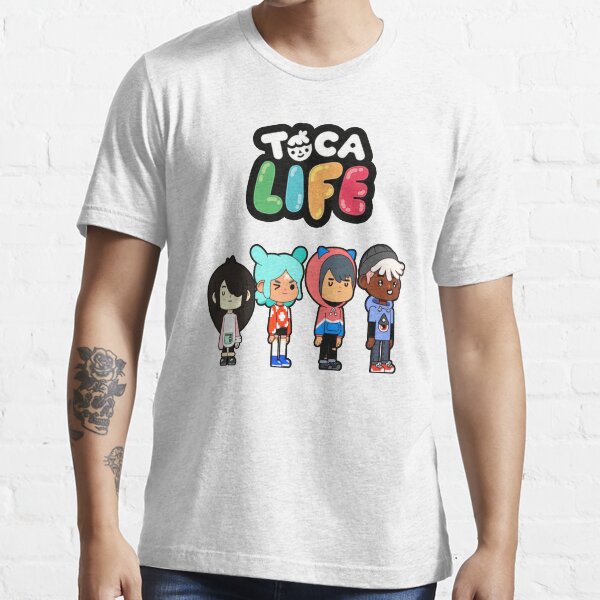 toca boca and gacha life Kids T-Shirt for Sale by kader011