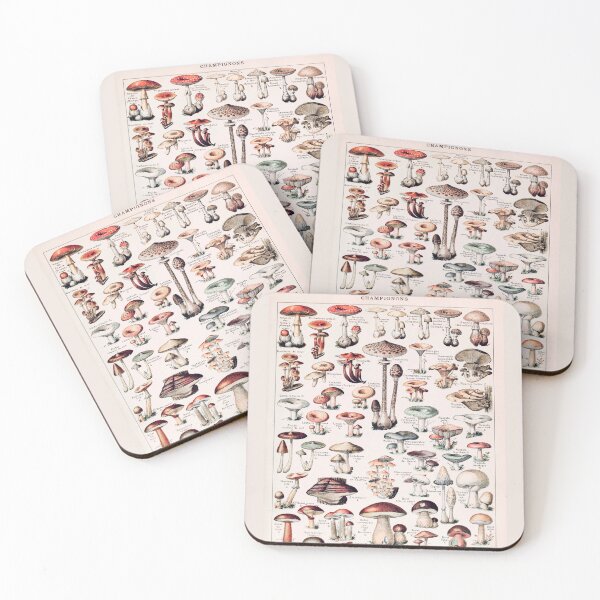 Item preview, Vintage Botanical Mushroom Illustration designed and sold by TheLykosApparel.