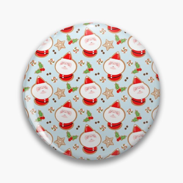 Item preview, Christmas Santa Claus Pattern Cute designed and sold by LunaticArtWork.