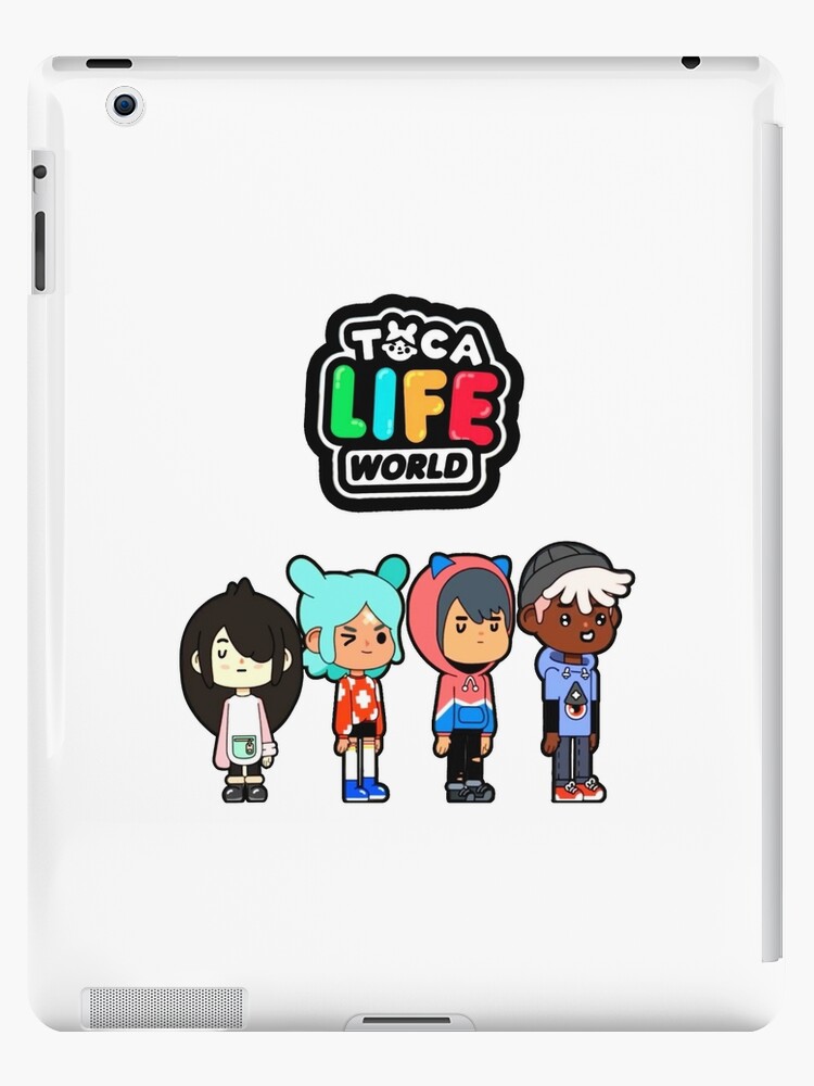 toca boca and gacha life | iPad Case & Skin