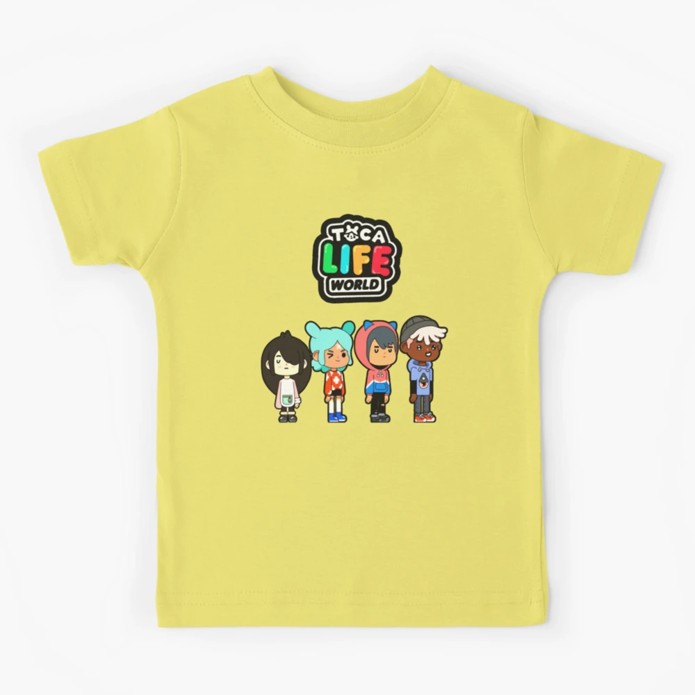 toca boca and gacha life Kids T-Shirt for Sale by kader011