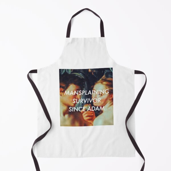 Item preview, Mansplaining survivor since Adam. designed and sold by NoBra-Store.