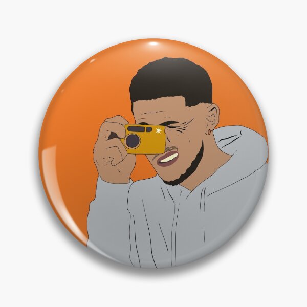 Item preview, Devin Booker Phoenix Basketball Camera Flash  designed and sold by PiscesVibes.
