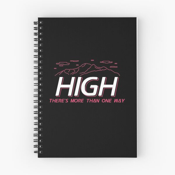 Item preview, neon typography - high - There's More Than One Way designed and sold by cruzzcreation.