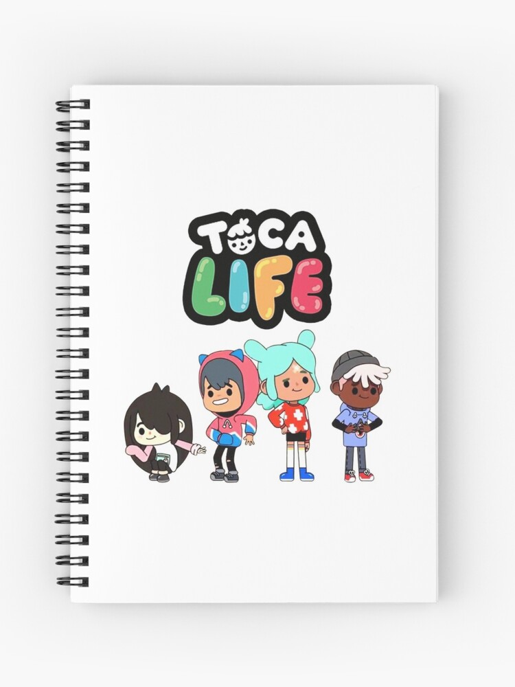 toca boca , toca life Spiral Notebook for Sale by ducany