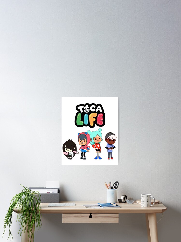 toca boca , toca life characters cute Sticker for Sale by ducany