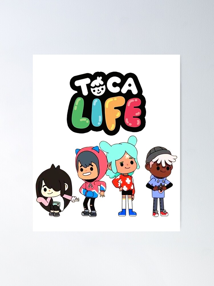 Toca Boca - Toca Boca /TOCA LIFE/ TOCA BOCA WORLD . Characters Poster for  Sale by Mycutedesings-1