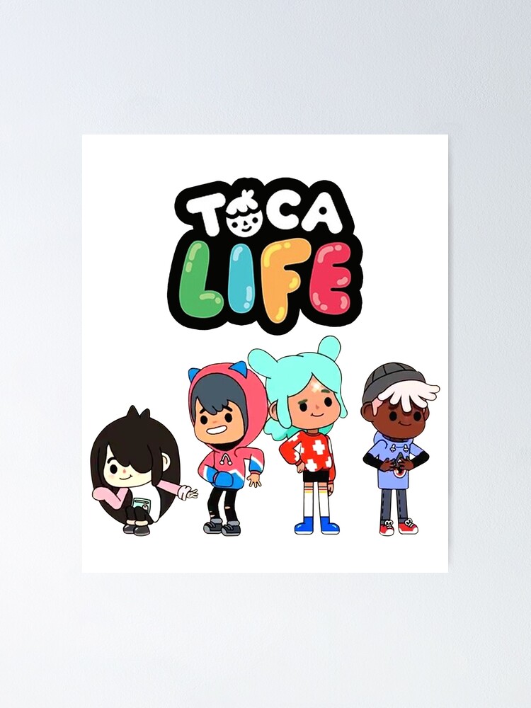 Toca life World characters in Gacha Life 